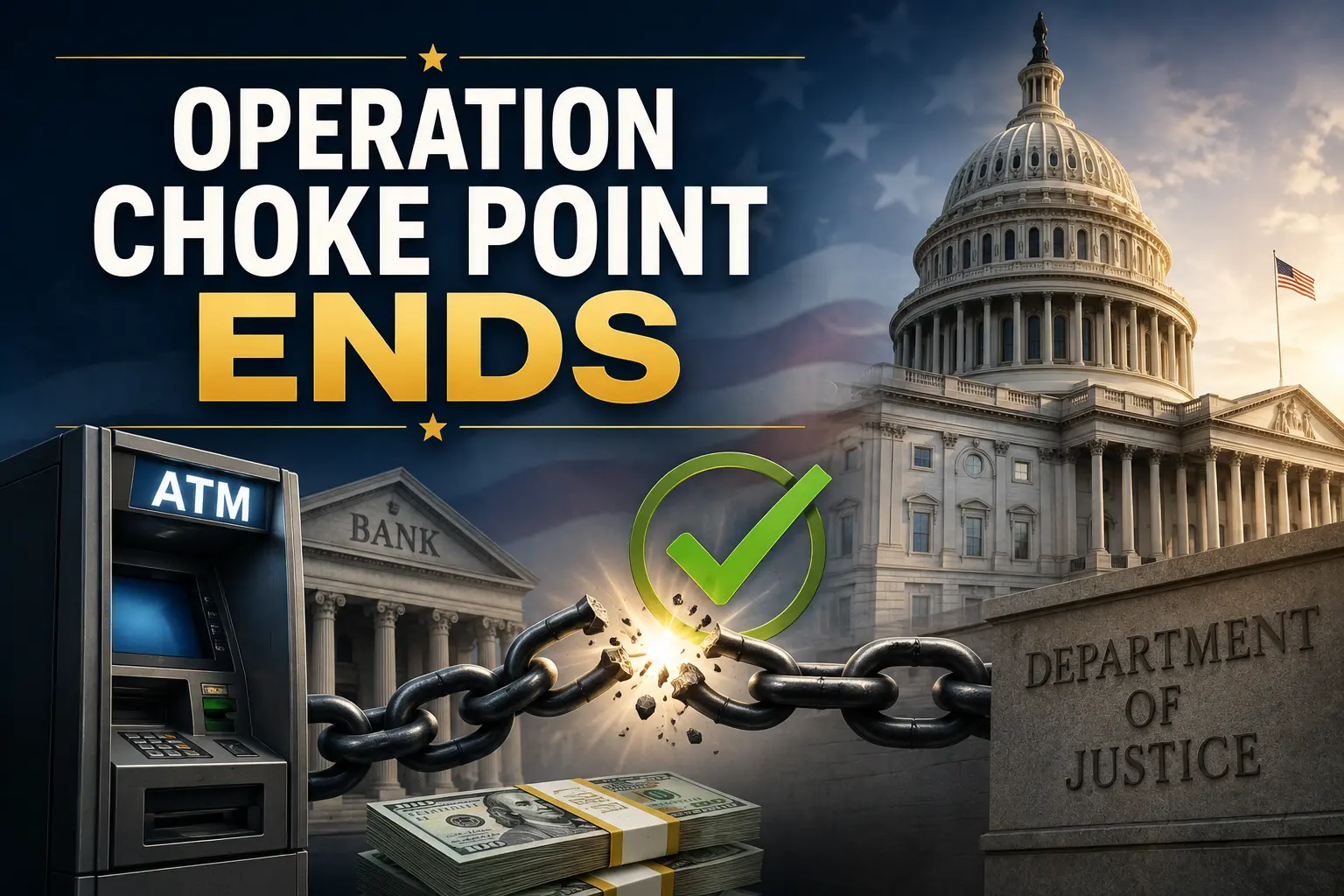 trump doj choke point ends