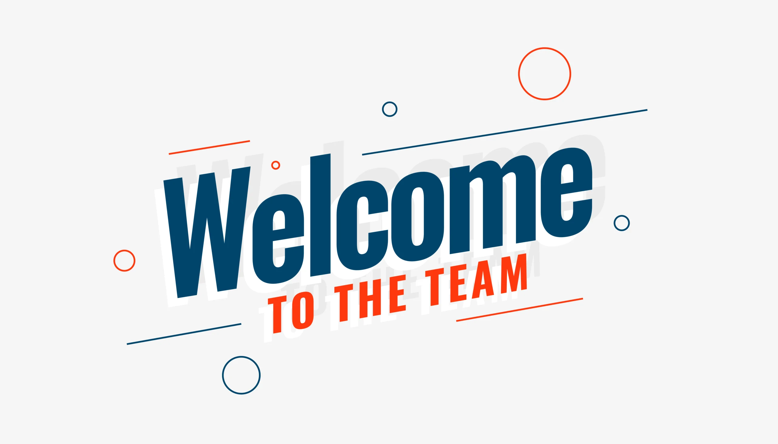 creative welcome to the team banner for your recruitment process welcome to our team
