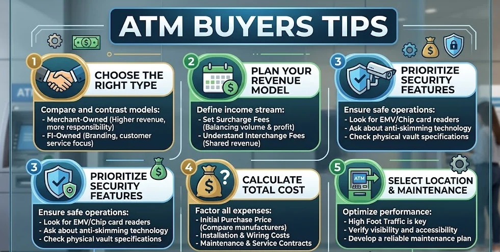 ATM Buyer tips atm buyer quicktips