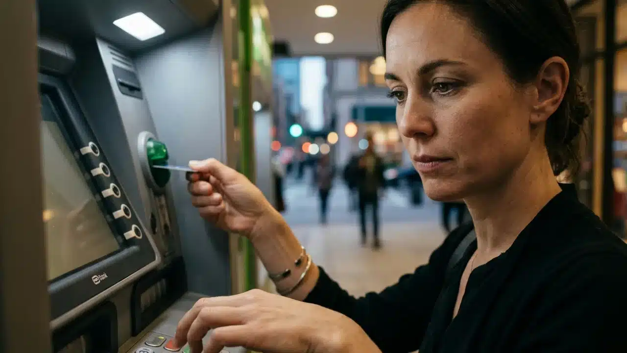 operating an ATM